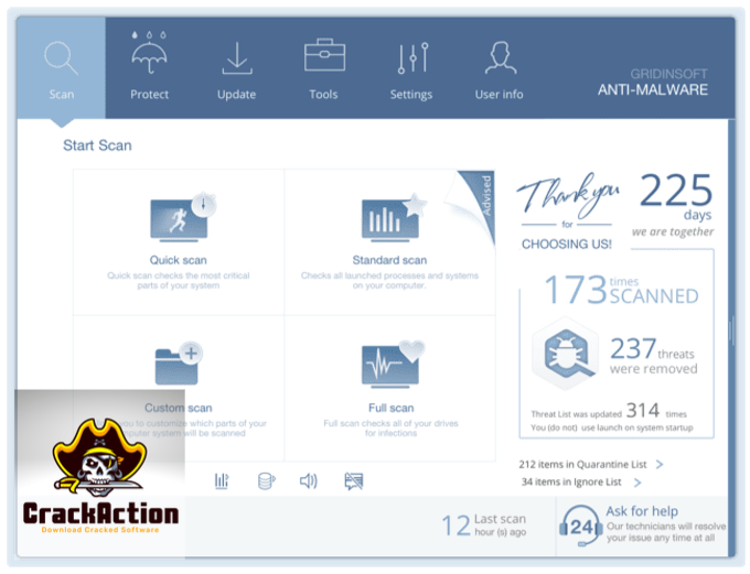 Gridinsoft Anti-Malware Activation Code